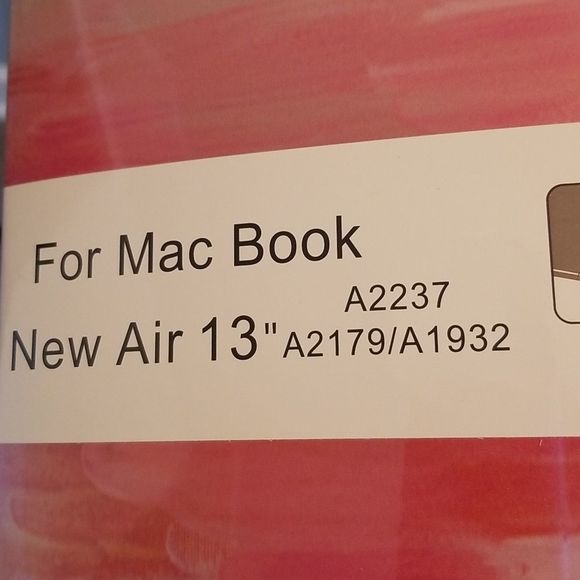 Pink Ombre Print Case Cover For Mac Book Air Pro 13 - Picture 6 of 10